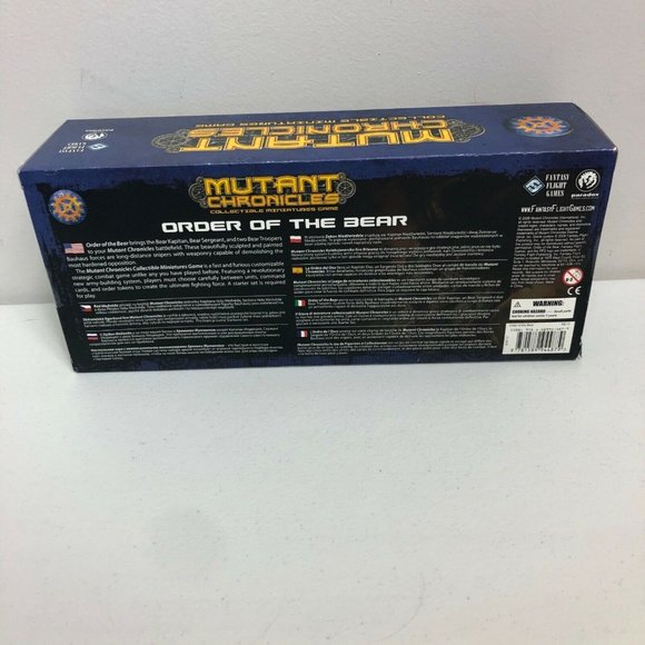 Mutant Chronicles Order of the Bear Sculpted Painted Figures Fantasy Flight Game - Picture 2 of 10